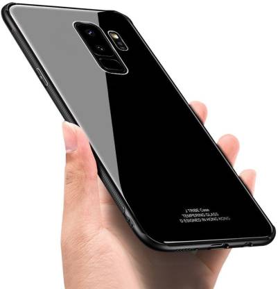 Samsung Galaxy S9+ / Samsung Galaxy S9 plus - Tempered Glass case Back cover Phone Cover