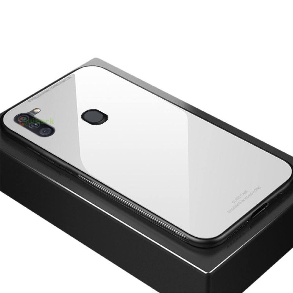 Samsung Galaxy A11 / Samsung Galaxy M11 HONG KONG Design Tempered Glass case Back cover Phone case