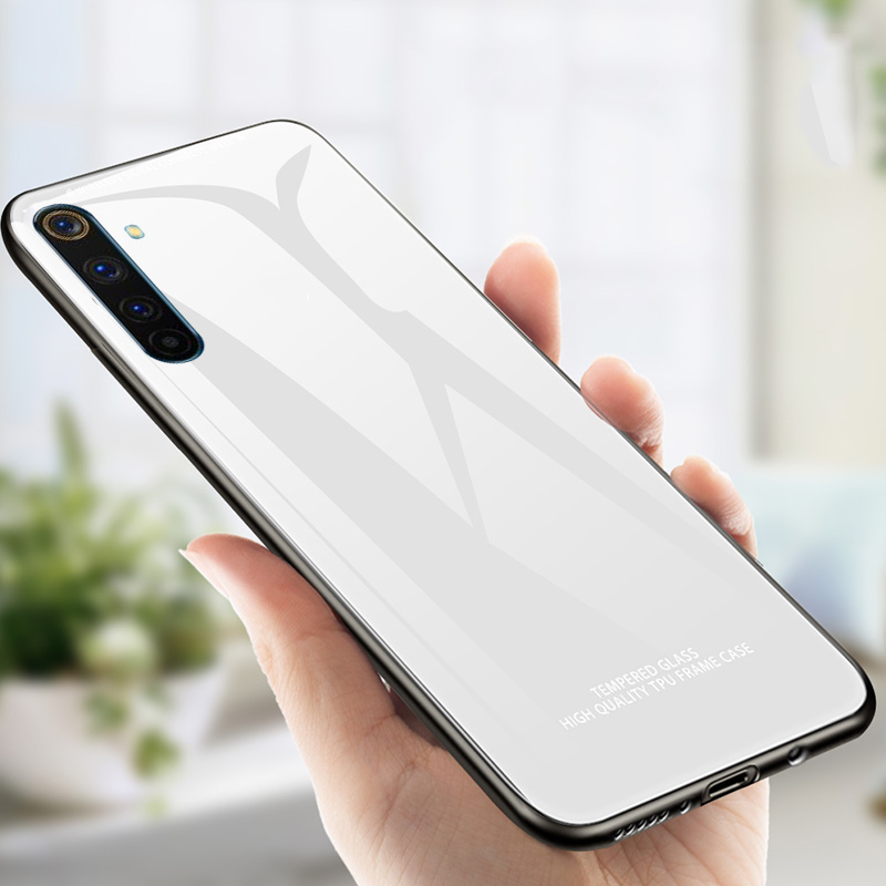 Realme 6 / Realme 6S / Realme Narzo HONG KONG Design Tempered Glass case Back cover Phone case