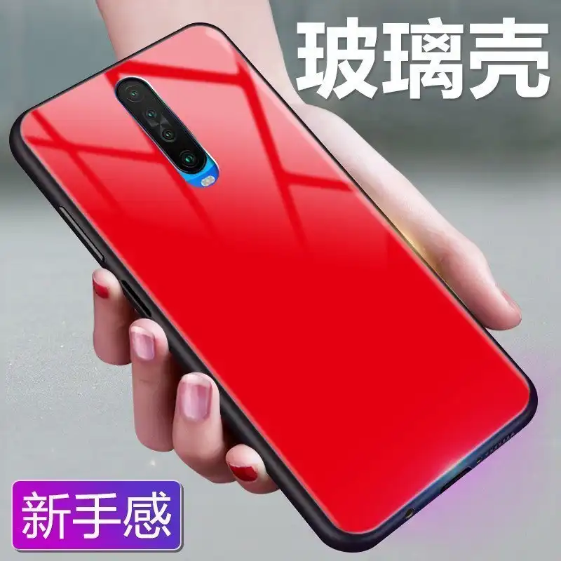 Xiaomi Poco X2 / Redmi K30 (4G & 5G) / Redmi K30i 5G / K30 5G Racing HONG KONG Design Tempered Glass case Back cover Phone case