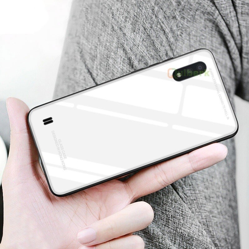 Samsung Galaxy A01 / Samsung Galaxy M01  HONG KONG Design Tempered Glass case Back cover Phone case