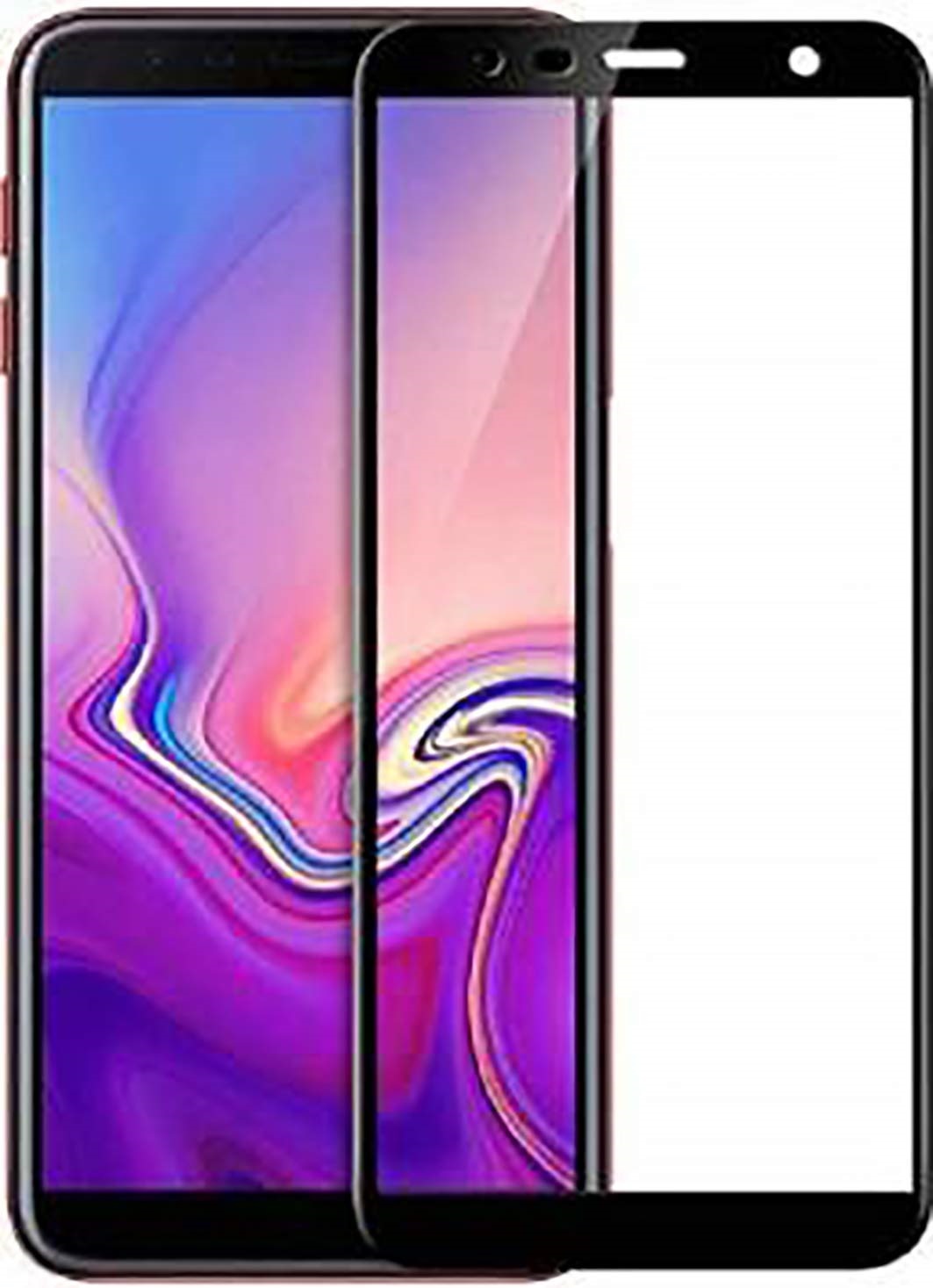 Samsung Galaxy A6 (2018) / Samsung Galaxy J6 (2018) Full Hd Transparent 9H Screen Protector 9D Tempered Glass