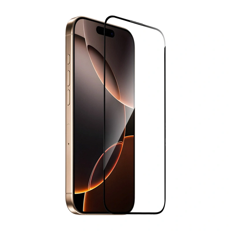 iPhone 15 Full Hd Transparent 9H Screen Protector 9D Tempered Glass