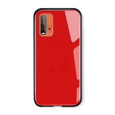 Xiaomi Redmi 9T / Xiaomi Redmi 9 Power HONG KONG Design Tempered Glass case Back cover Phone case red